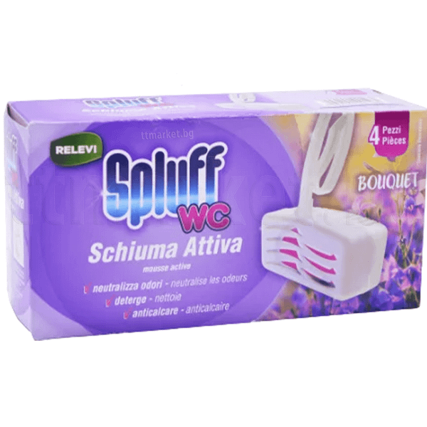 Relevi Tavolette WC Spluff Marina Brezza Кошничка за почистване и ...