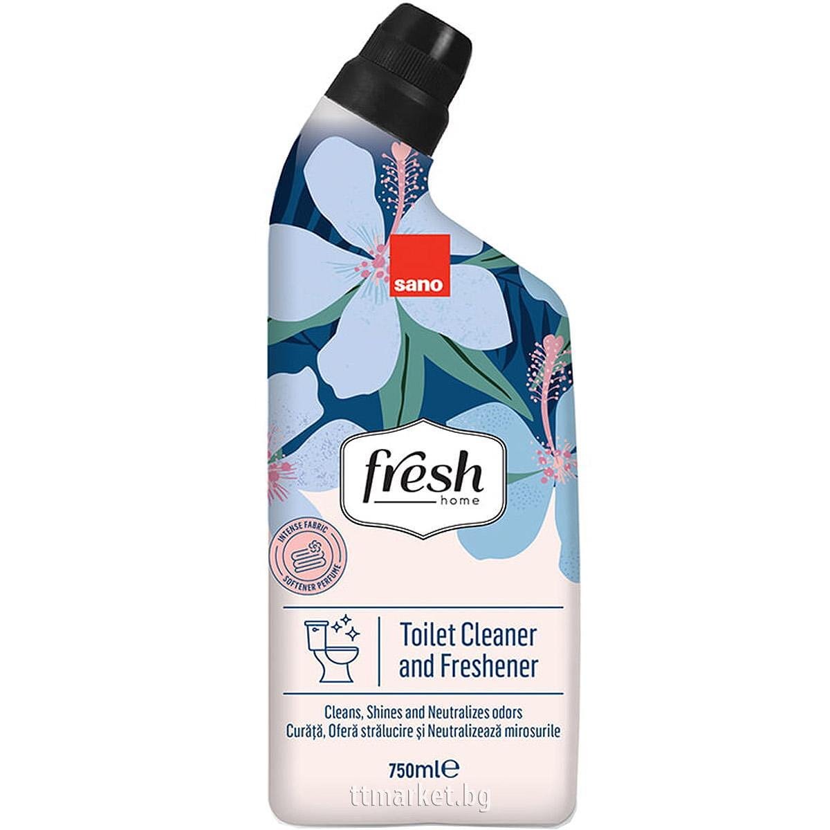 Sano fresh home Toilet Cleaner and Freshener Почистващ и ароматизиращ ...