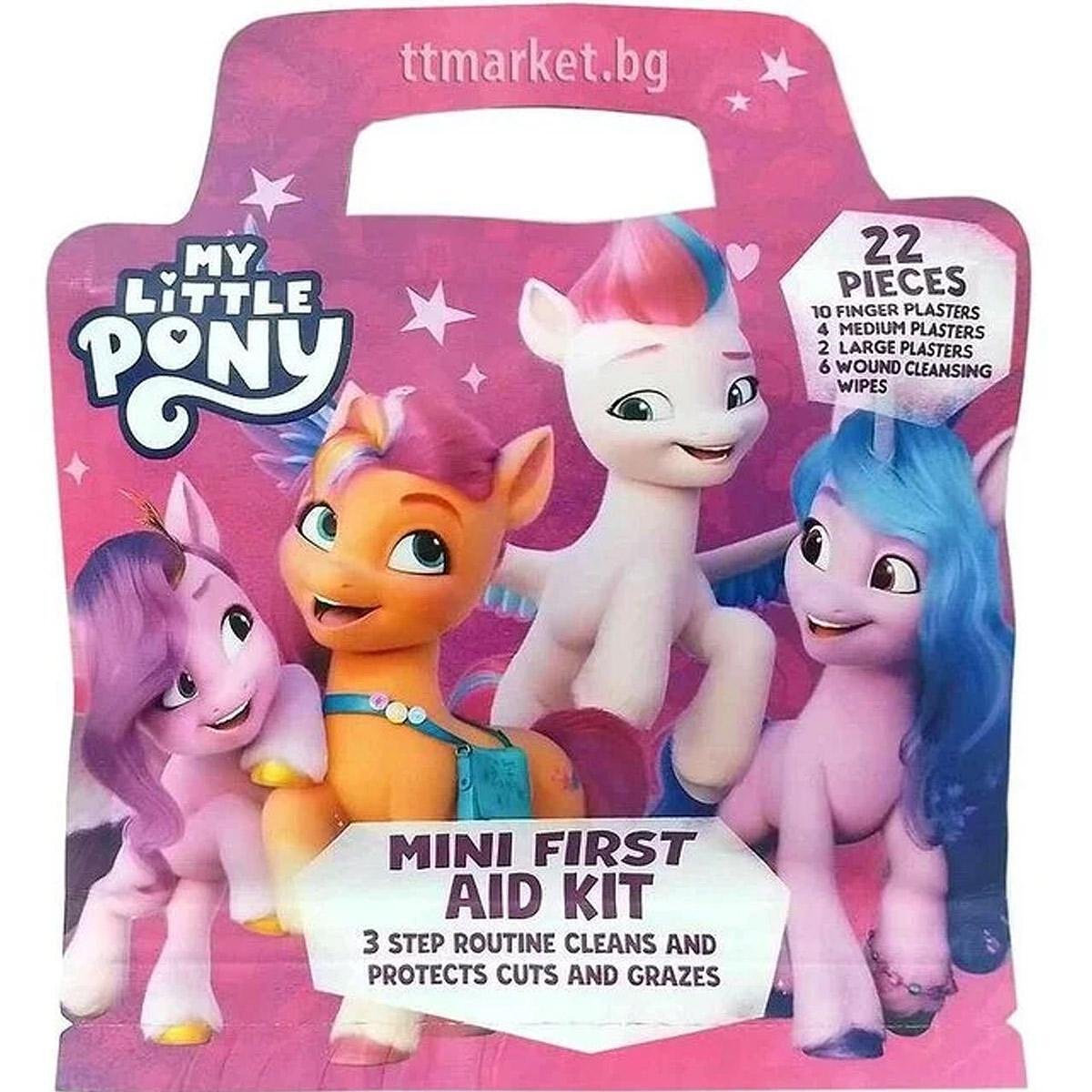 My Little Pony Mini First Aid Kit Комплект Детски лепенки и ...