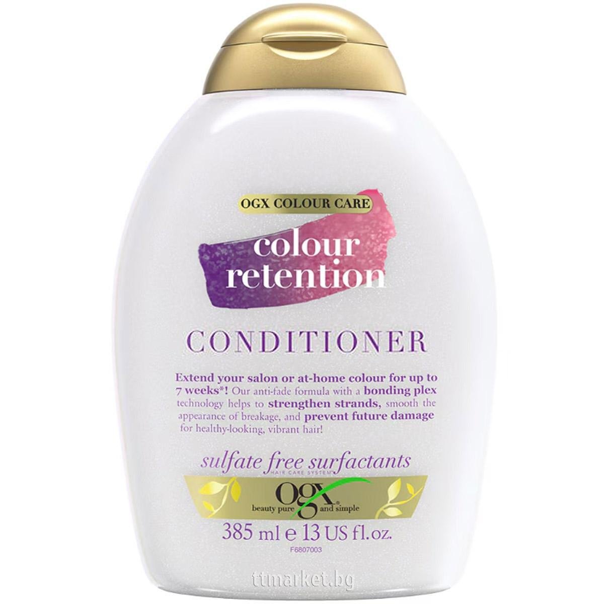 Ogx Colour Care Colour Retention Conditioner Балсам за боядисана коса ...