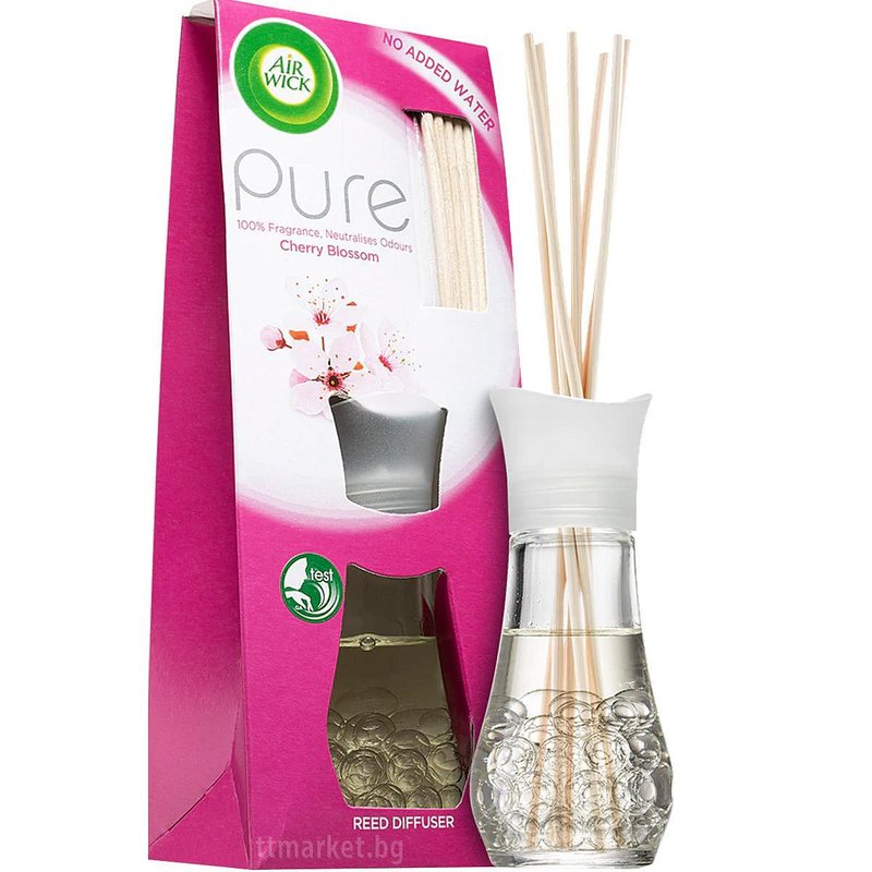 Air Wick Reed Diffuser Pure Cherry Blossom Ароматизатор за въздух с ...