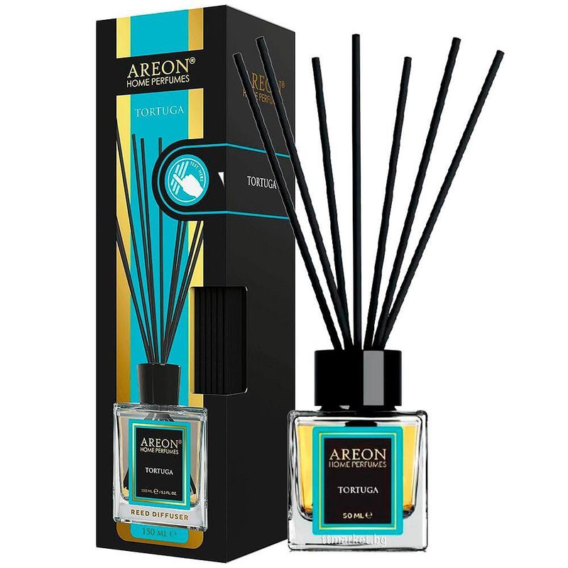 Areon Home Perfumes Reed Diffuser Tortuga Ароматизатор за въздух с ...