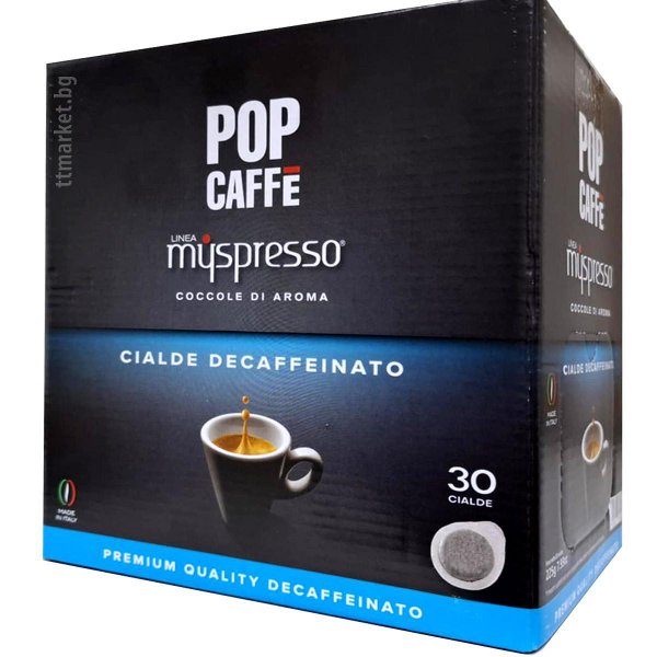 Pop Caffe Cialde Decaffeinato Capsule Carta Filtrante Кафе Капсули без ...