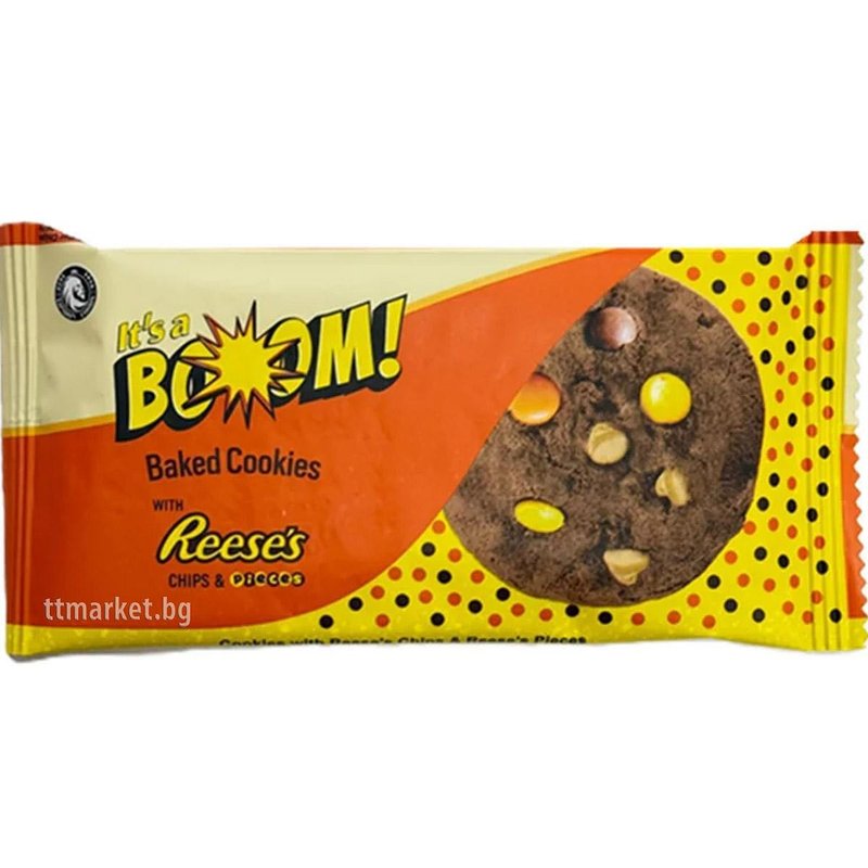 Reese's It's a Boom Baked Cookies With Chips & Pieces Печени бисквити с ...