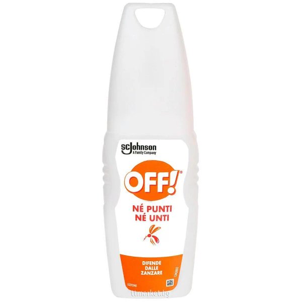 Off SC Johnson Lozione Insetto Repellente Спрей Лосион Репелент Против ...