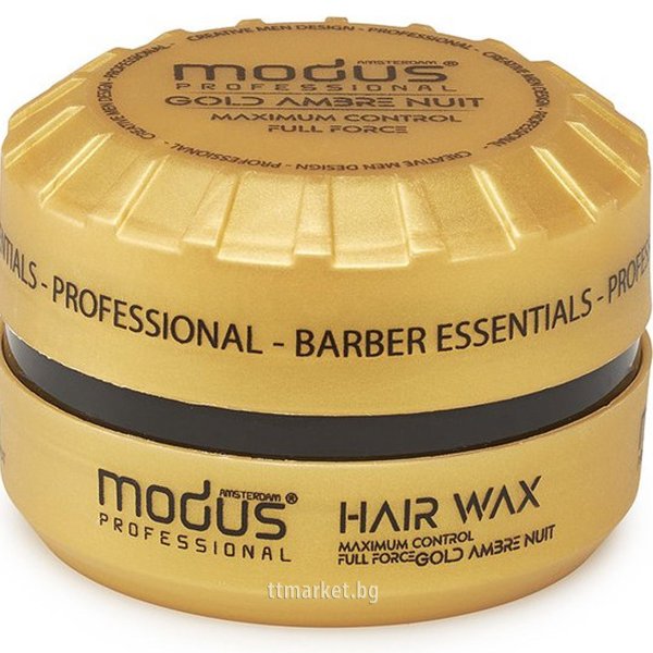 Modus Professional Gold Amber Nuit Maximum Control Hair Wax ...
