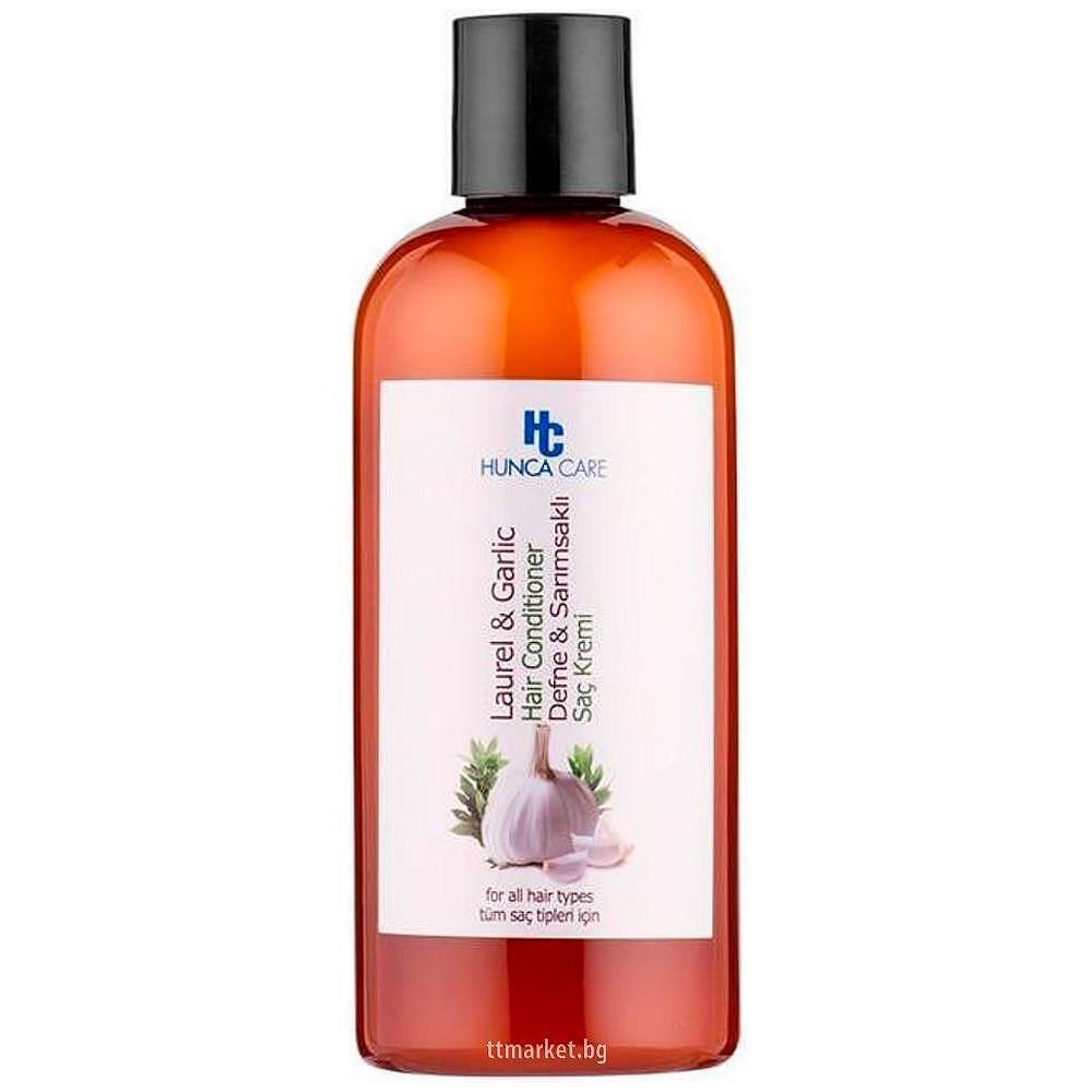 Hunca Care Laurel & Garlic Hair Conditioner Балсам за коса за всички ...