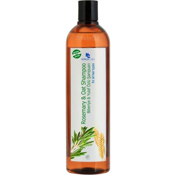 Hunca Care Rosemary and Oat Shampoo Шампоан за Коса с Розмарин и Овес ...
